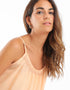 Tank top with adjustable straps